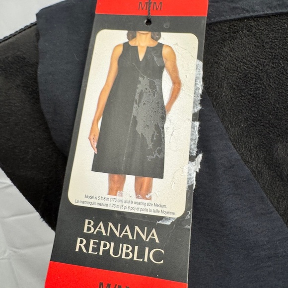 Banana Republic Sleeveless Dress Black - Picture 8 of 11